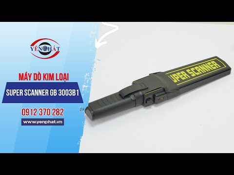 Máy dò kim loại Supper Scanner GP3003 B1