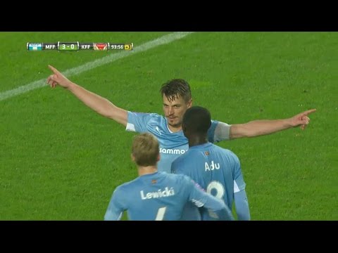 Mål: Rosenbergs magnifika mål - med matchens sista spark - TV4 Sport
