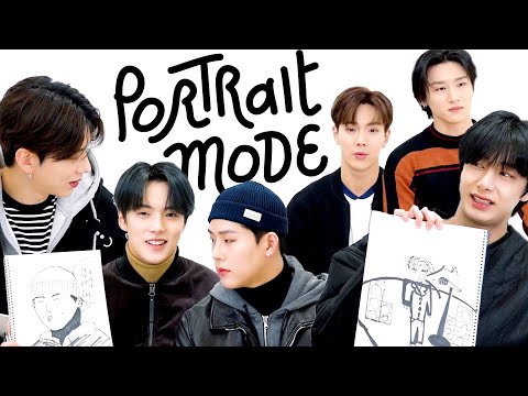 Which Member of Monsta X (몬스타엑스) Is the Best Artist? | Portrait Mode | Harper’s BAZAAR