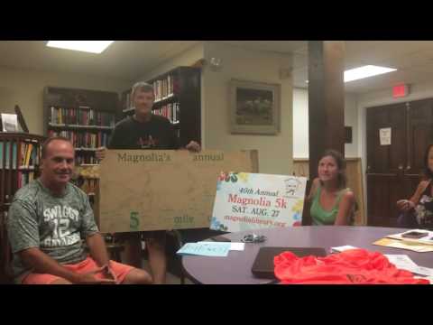 Magnolia Road Race Committee is bringing back the 5 mile classic for the 2016 40th running