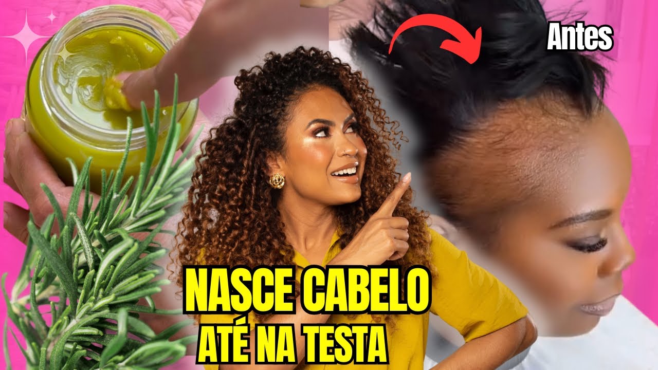 ✅ SEU CABELO CAI?👉 USE ESTE REMÉDIO CASEIRO NATURAL 2 VEZES POR SEMANA E ELE NÃO PARARÁ DE CRESCER😱