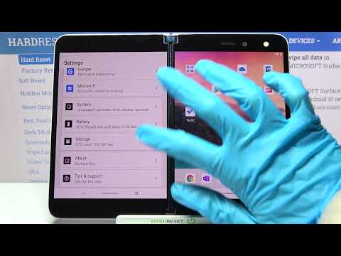 How to Enter Text Correction Options in MICROSOFT Surface Duo - Open Text Correction Options