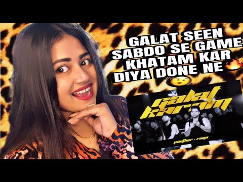 Panther X Raga - Galat Karam (Official Music Video) REACTION | HOUGLU REACTION |