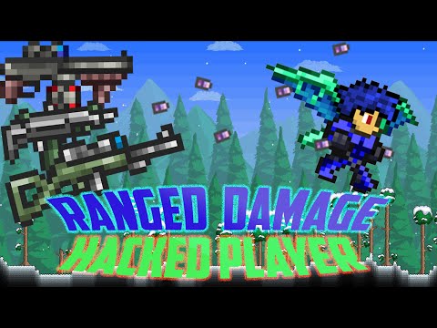 Terraria 1.2.4 Ios/Android 1000+ Highest Ranged Damage Hacked Player