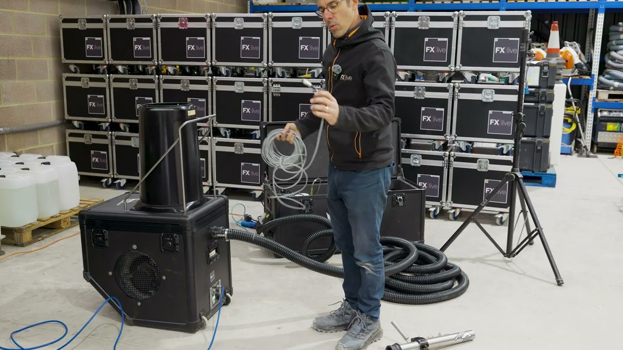 Booster Connection - FX Live SB200 Falling Snow Machine Tutorial