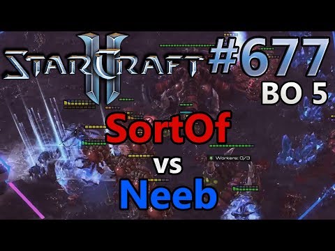 SortOf (Z) vs Neeb (P) | BO5 Part 3 | HSC XVI | Starcraft 2: Replay-Cast #677 [German]