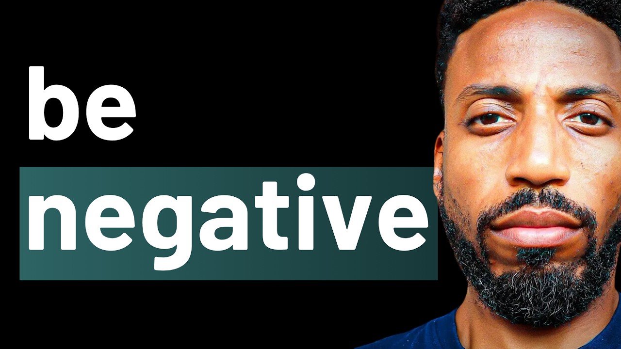 MANIFESTATION Only Works When You’re NEGATIVE