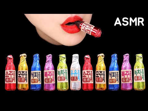 ALCOHOL CHOCOLATE ASMR LIQUOR CHOCOLATE ASMR
