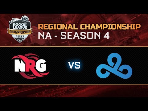 NRG vs CLOUD9 NA Regional Championship Semifinals - RLCS S4