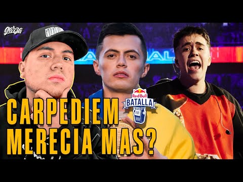 ASALTARON A CARPEDIEM VS GAZIR EN RED BULL BATALLA INTERNACIONAL? - GARZA REACCIONA Y OPINA