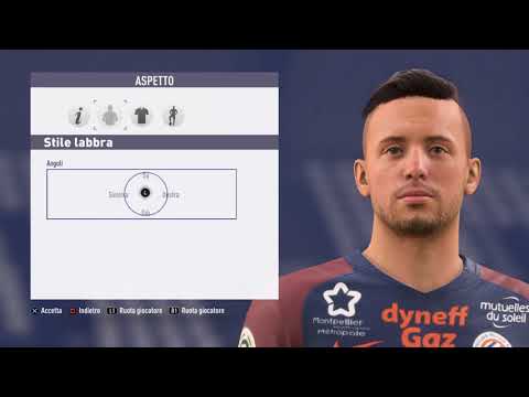 Damien  Le Tallec - Montpellier HSC - Fifa 18 - Create Face