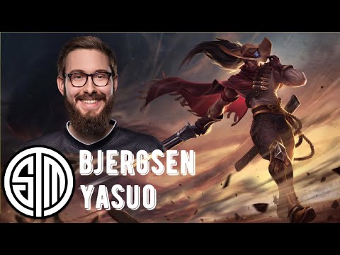 TSM Bjergsen picks Yasuo vs Katarina - Midlane Matchup