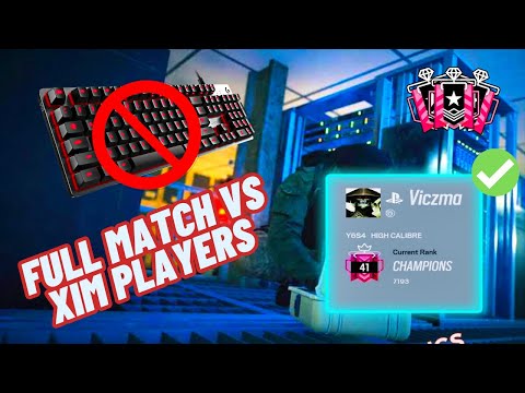 FULL MATCH CONTROLLER CHAMPION VS CHEATERS +15KILLS (PS5/XBOX) - Rainbow Six Console Viczma