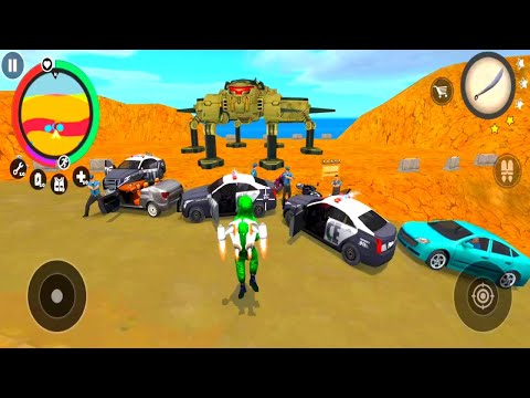 The Hunt for the Alien Ship in Vegas Crime Simulator