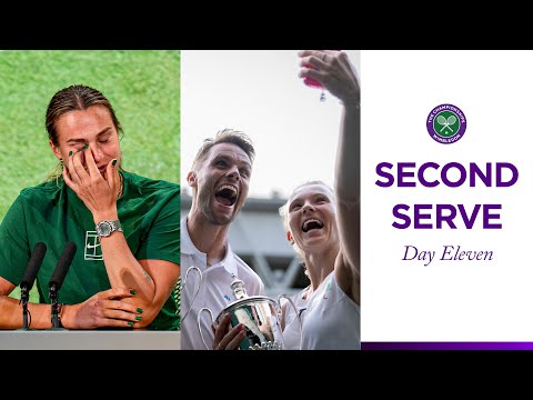 Sabalenka stunned as Champions Crowned | Behind the Scenes | Second Serve | Day 11 | Wimbledon 2025