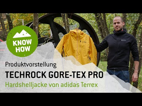 Adidas Terrex Techrock GoreTex Pro Jacket Mens Size Small BR6324