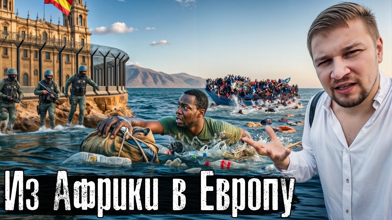 Европа в Африке? Самая странная граница: мигранты штурмуют испанский город в