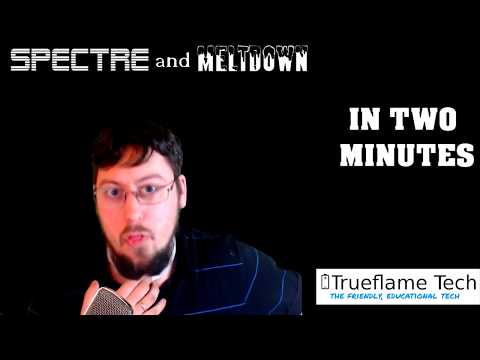 Spectre & Meltdown in Two Minutes