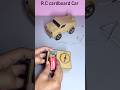 DIY R C Cardboard Motor Car Cardboardrccar Howtomakecardboardcar Diyportal