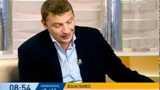 Влад Ряшин на программе "С добрым утром"(украинское тв)