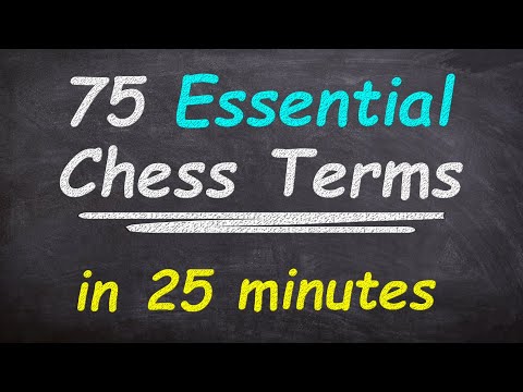 75 Chess Terms With Timestamps!  75 Chess Terms That Every Chess Player Should Know 🤔