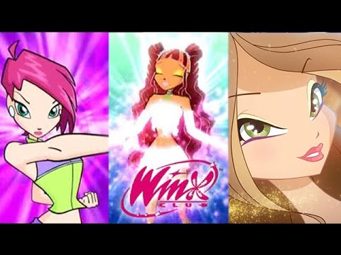 Winx Club: All Transformations Up To Dreamix!