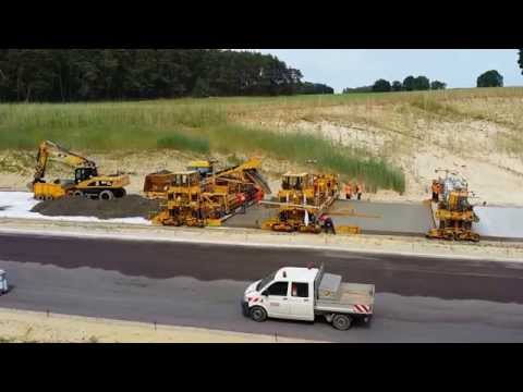 AUTOBAHNBAU A 14 KARSTÄDT - GROß WARNOW ( Full HD)