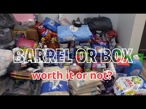 Packing a barrel to ship to Jamaica| Is it worth it or Not?