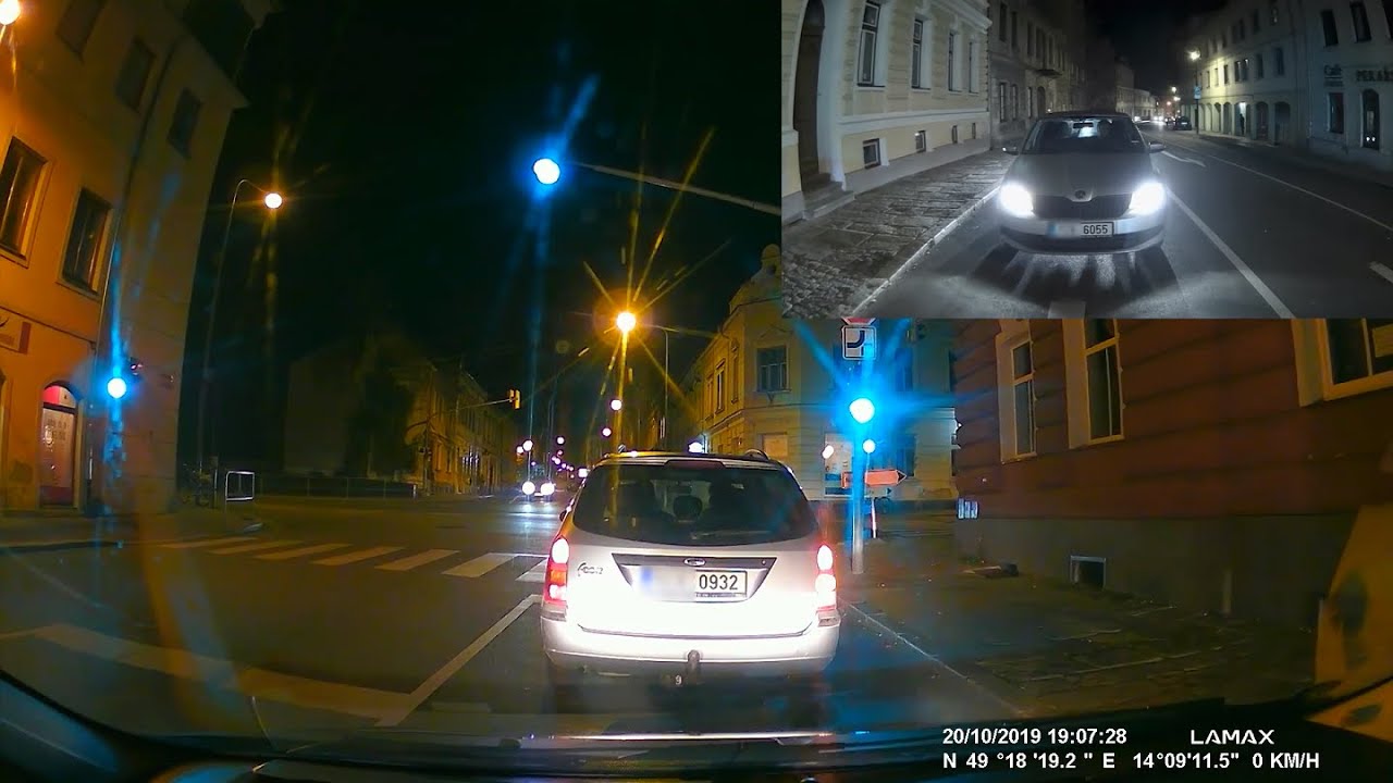 Lamax S9 Dual Rückfahrkamera, Dashcam mit GPS Blickwinkel horizontal  max.=150° Akku, Auffahrwarner, Display, Dual-Kamera versandkostenfrei