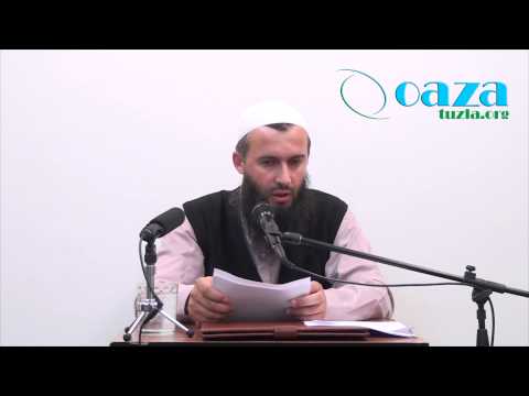 Hajrudin Ahmetovic, prof. - RAZLOZI POPUSTANJA U VJERI / OAZA TUZLA, 06 08 2014