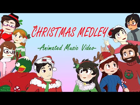 Christmas Medley 🎄 - Animated Music Video