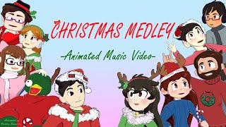 Christmas Medley 🎄 - Animated Music Video