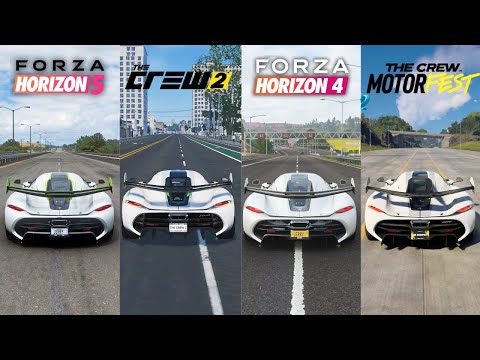 Koenigsegg Jesko Sound & Top Speed in FH5, FH4, Crew 2, & Crew Motorfest!