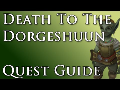 RSQuest: Death To The Dorgeshuun Quest Guide [ Runescape | RS3 ]