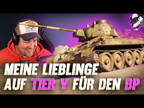 Mit Tier V Battle Pass Speedgrinding! Hier sind meine Lieblinge! [WoT - Gameplay - DE]