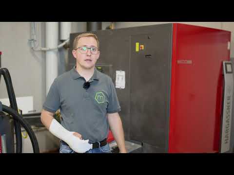 Wirtschaftliches Trocknen und heizen am landwirtschaftlichen Betrieb Mielinger