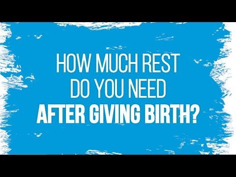 How long after giving birth can you go home?