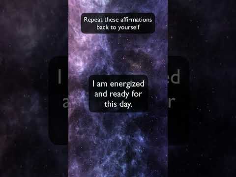 Gratitude Affirmations and Positive Morning Energy