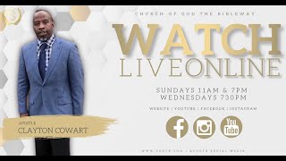 Bible Study - Apostle C.A. Cowart