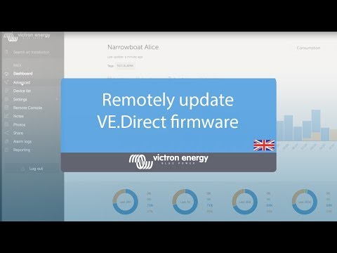 Remotely update VE.Direct firmware