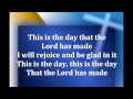 This is the Day w lyrics By Fred Hammond