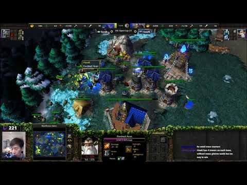 Sonik (NE) Vs Hawk (HU) - WarCraft 3 - ESL Open Cup 33 - Highly Recommended - WC2885