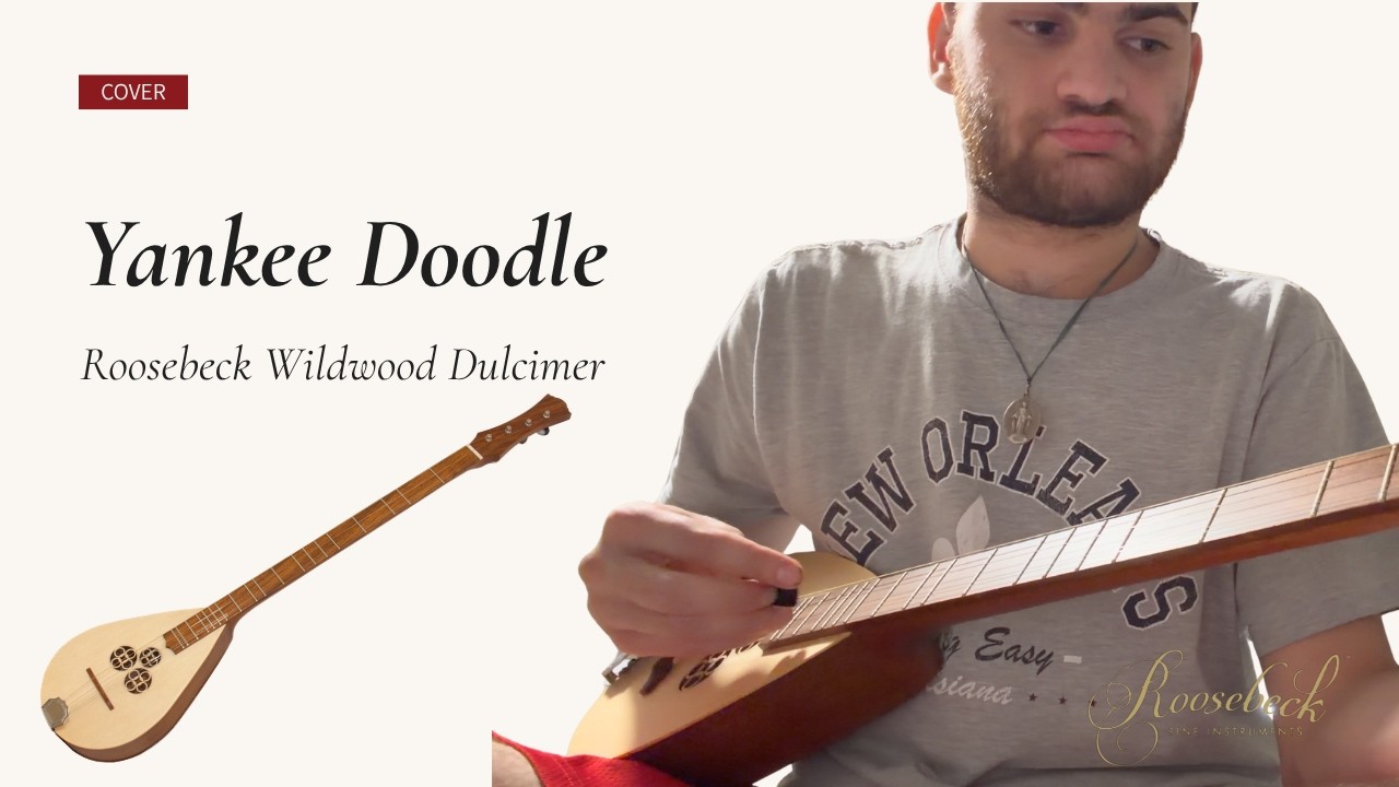 Roosebeck Wildwood Dulcimer, Rosewood, Round Holes