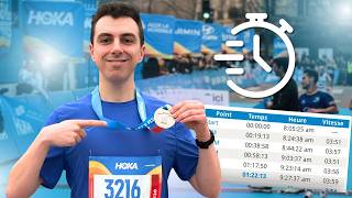 J'ai EXPLOSÉ mon temps au SEMI MARATHON de PARIS ! #running