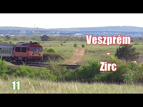 MÁV 11 Veszprém - Zirc | magyar vasút vonatok
