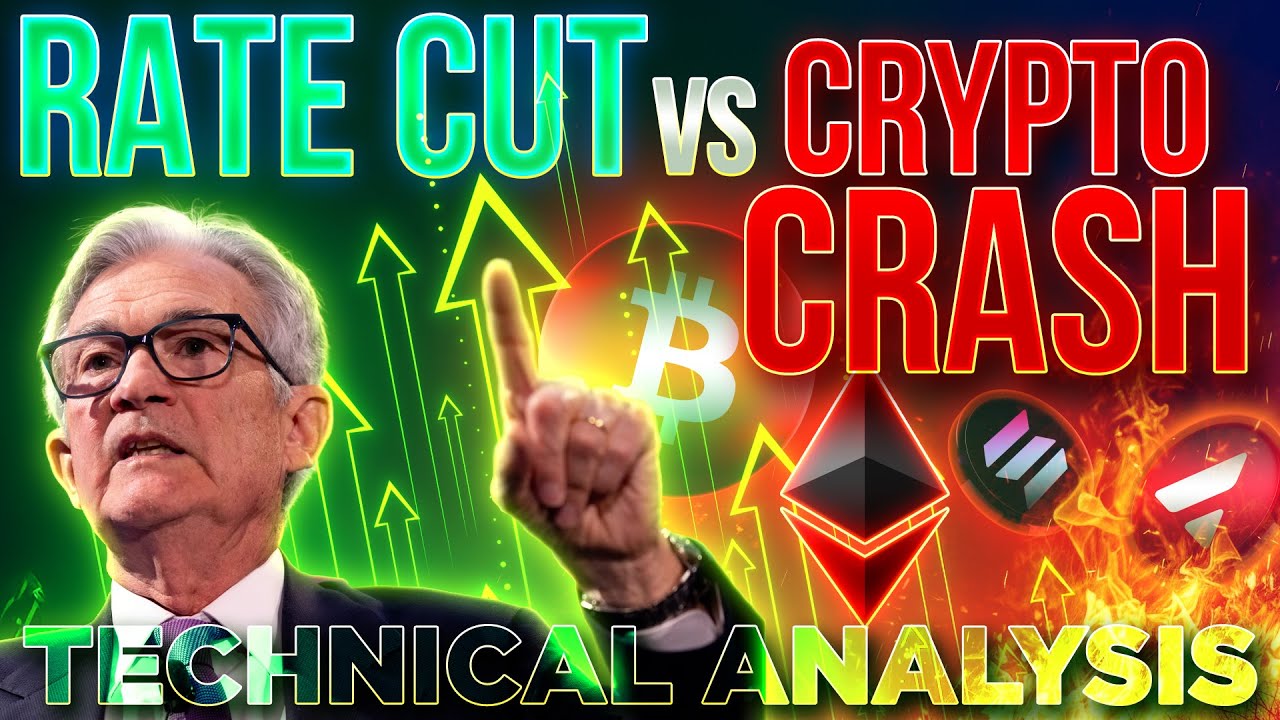 No Rate Cut Crashing Crypto🔥Technical Analysis @DataDash