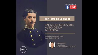 Enrique Bolognesi en la batalla del Campo de la Alianza, con Ivan Pineda