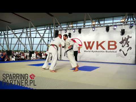 Semen Garan vs Mark Flores 1/2 Final Man +90kg The 6th WKB European Kyokushin Championships