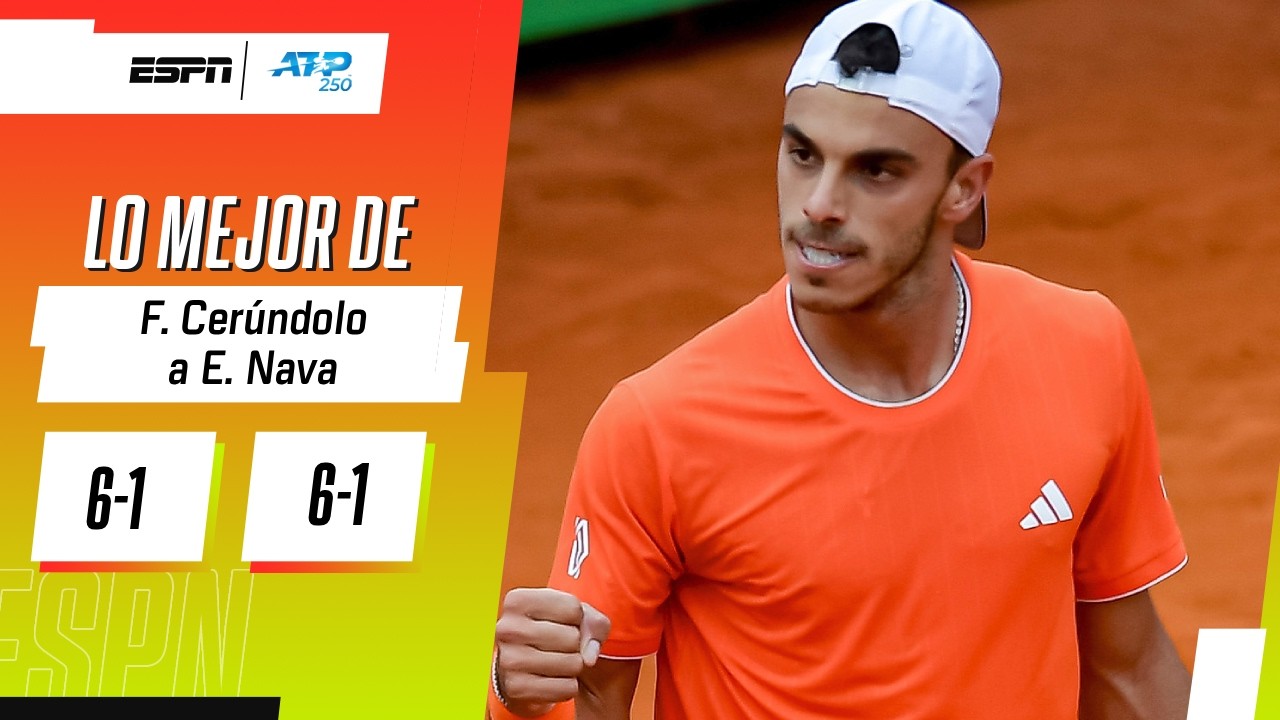 FRAN CERÚNDOLO AVANZÓ SIN PROBLEMAS A SEMIS EN EL ABIERTO DE CHILE | RESUMEN