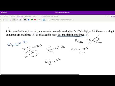 Pregatire pentru bac - Probabilitati